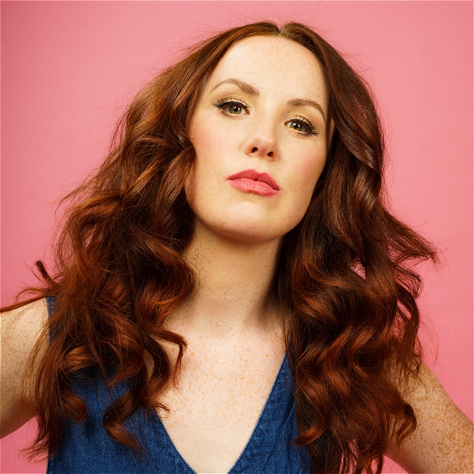 Catherine Bohart smolders at camera