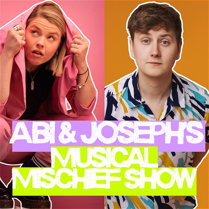 Female Comic (Abi Carter Simpson) & Male Comic (Joseph Emslie)