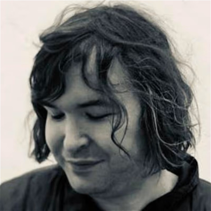 with bedraggled hair Johnny White Really Really looks down and a way